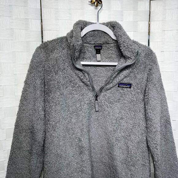 Patagonia Women's Los Gatos 1/4 Zip Deep Pile Fleece Sherpa Pullover Size Small - Picture 3 of 12
